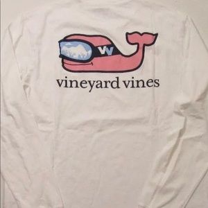 Men’s Vineyard Vines Ski Goggle Whale T-shirt